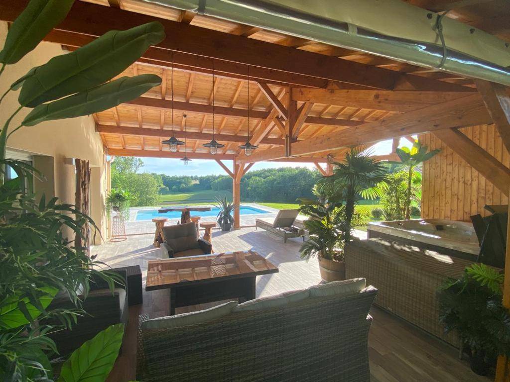 Le Refuge Des Epicuriens Villa Eymet Kültér fotó