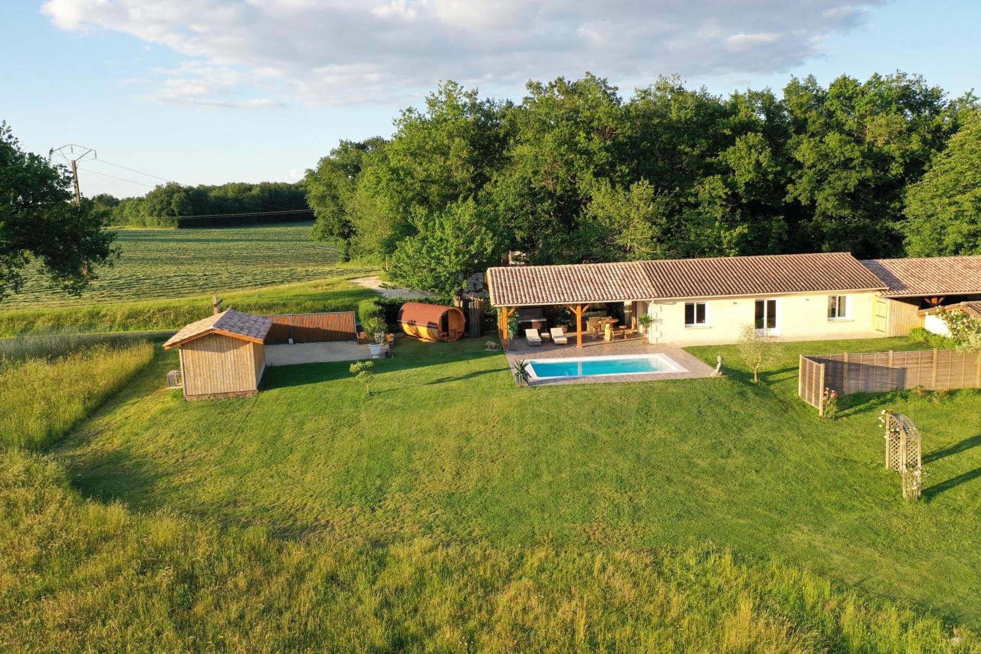 Le Refuge Des Epicuriens Villa Eymet Kültér fotó